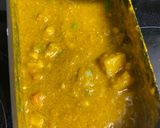 キャンプ飯!赤缶でシーフードMIXカレー作り方4写真