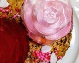 手越くん誕生日☆バラゼリーコーヒーケーキ作り方31写真