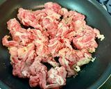 旨み爆弾！梅ポン生姜の牛コマ！作り方4写真