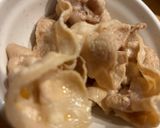 ミックスフルーツ缶でしゃぶしゃぶサラダ作り方1写真