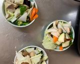 肉無チクワさっぱり味噌ケチャ味野菜炒め作り方11写真