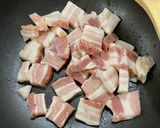 豚バラと小松菜のレタス包み作り方2写真