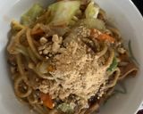お一人様☆市販の焼きそばさっぱ料亭の味作り方3写真