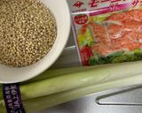 もち麦スープ♪簡単作り方1写真