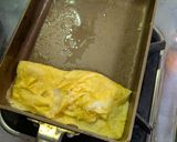 簡単★お弁当!卵1個で厚焼きたまご(2)作り方2写真