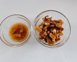 ルーロー飯の具で中華あんかけ焼きそば作り方1写真