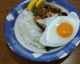 節約エスニック！手抜き！ちくわでガパオライス作り方6写真