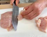 チーズ入りだまっこ餅の水菜ごぼう鍋作り方3写真