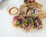 鰹の金ごま生春巻き作り方6写真