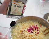 キャベツと長芋を使った定番のお好み焼き作り方12写真