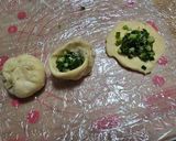 台湾家庭料理*ネギ焼き餅作り方7写真