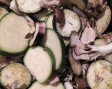 【万能ズッキーニ🥒】温野菜で満腹♪耐熱容器で完結作り方2写真