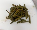 ふきのとう味噌で♪わらびと小ネギのパスタ作り方2写真