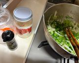 レタスと大根の胡麻油香るスープ作り方3写真