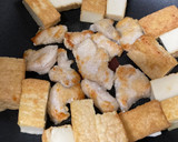 鶏肉と厚揚げのマヨしょうゆ炒め♪作り方4写真