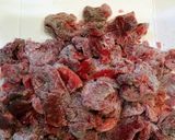 牛こま肉の豆板醤炒め作り方1写真