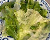 冷凍チャーハン⭐︎レタスと日本酒で格上げ作り方2写真