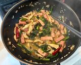 ピリ辛和風醤油パスタ作り方6写真