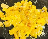 油揚げと野菜の卵炒め作り方6写真