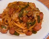 もちもちうどんナポリタン【冷凍うどん】作り方6写真