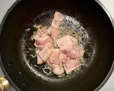 ベーコンと豆腐とホウレン草と卵のうま煮作り方4写真