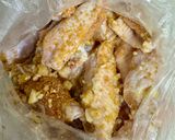 手羽中のコンソメガーリックチキン作り方1写真