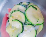 ＊簡単ズッキーニと鶏ささみの梅サラダ＊作り方4写真