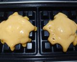 ♬アップルマンゴー＆ココナッツワッフル♬作り方4写真