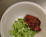 梅と大根菜のお結び作り方1写真