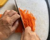 にんじんとサラダチキンの冷製パスタ作り方3写真