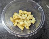 こんかさばとさつまいものほっくり温サラダ作り方3写真