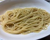 簡単あっさり梅しそ和風パスタ作り方7写真