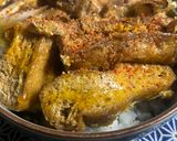 栃尾揚げきつね丼作り方5写真
