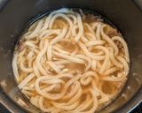牛丼を2日楽しむ♪肉うどん作り方8写真