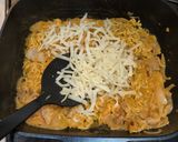 【ワンパン】辛ラーメンカルボナーラ作り方5写真