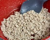 食欲の秋♡たっぷりきのこと鶏ミンチの旨み丼♪作り方4写真