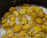 🌰ベタっとしない炊飯器栗おこわ作り方5写真