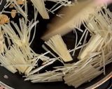 大葉とエノキのガリバタ和風パスタ！作り方4写真