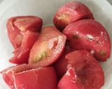 ありかも★濃厚トマトソースで食べるそうめん作り方1写真