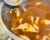 味噌煮込みうどんの余り具材で味噌煮込み餅作り方4写真