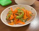 ゴーヤとにんじんのサラダ作り方5写真