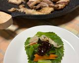 青じそのサムギョプサル風作り方4写真