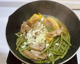 スペアリブとインゲン豆の煮込み料理と花巻作り方11写真