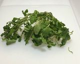 生ハムとクレソンのペペロンチーノ作り方1写真