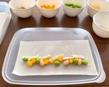 春巻き野菜チーズ棒作り方1写真