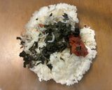 梅大葉とシラスのさっぱりおにぎり作り方3写真