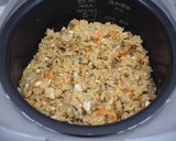 乾物で具沢山!舞茸と鶏肉の炊き込みご飯作り方6写真
