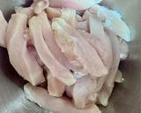 完全エビチリに見える♪鶏チリ作り方1写真
