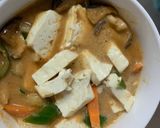 お一人様クリーミーロコモコ味豆腐野菜炒め作り方20写真