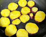 ニンニク香るさつまいもと牛肉炒め作り方5写真